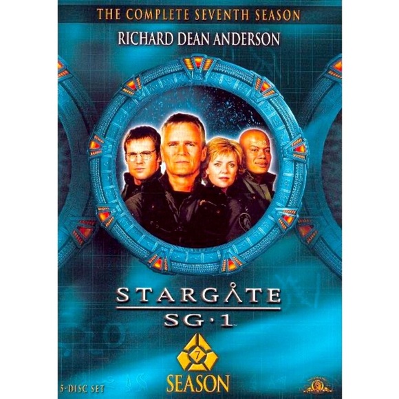 Stargate SG-1: The Complete Seventh Season 5 Discs Movie - Picture 1 of 10
